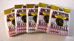 1991 Topps Archives 1953 Baseball - 5 Sealed Packs - Picture 1 of 1