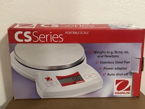 Bilancia portatile Ohaus serie CS CS200 200G max nuova rara! - Foto 1 di 6