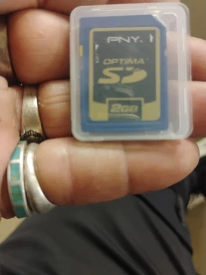 PNY Optima 2GB SD Genuine Camera Memory Card - Image 1 of 3