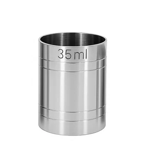 Stainless Steel Thimble Spirit Measures 35ml GS Bar Jigger Spirit Shot Measure - Picture 1 of 11