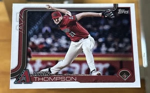 2025 Topps Series 1 Ryan Thompson #265 Arizona Diamondbacks Baseball Card - Picture 1 of 2