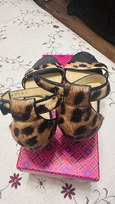 Talbots Women's Gold Open-Toe Sandal, Size 7.5 - Image 1 of 4