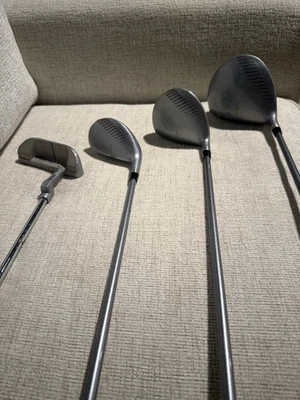 US Kids Golf Youth Club Set - Right-Handed - Driver, 3-Wood, Hybrid, And Putter - Image 1 of 4