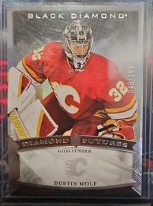 DUSTIN WOLF  23-24 Upper Deck Black Diamond Diamond Futures RC  #BDF-DW  49/299 - Bild 1 von 2