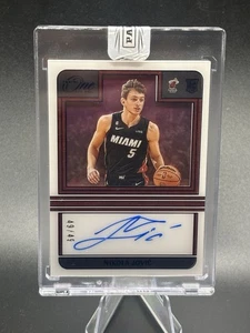 2022 PANINI ONE AND ONE ROOKIE AUTO NIKOLA JOVIC #RA-NJV /49 Bookend - Heat - Picture 1 of 3