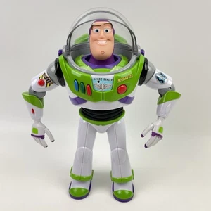 Toy Story 4 Buzz Lightyear with Interactive Drop-Down Action WORKS (B27) - READ - Picture 1 of 17