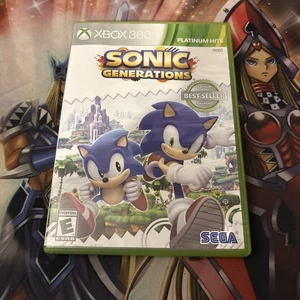 Sonic Generations Platinum Hits Xbox 360 komplett CIB mit Handbuch - Bild 1 von 4