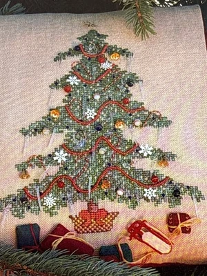 Collector's Pillow Counted Cross Stitch Pattern Pages from Book - Image 1 of 3