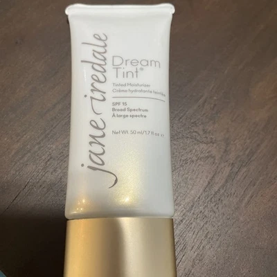 Crema hidratante tintada JANE IREDALE Dream 1,7 fl oz FPS 15 OSCURA SELLADA Foto 1 de 2