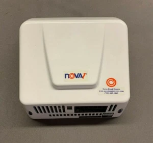 NOVA 1 (Model 0830) by WORLD White Alum Hand Dryer - Picture 1 of 4