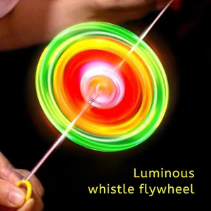 Spinning Wheel Toy Colorful Glow Up Novelty Children's Toys Flywheel Spinning - Picture 1 of 15