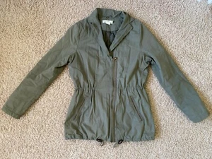 H&M L.O.G.G. +++ Mantel Gr. 36 in grün gestepptem Futter - Bild 1 von 4