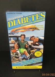 Tom Parks In Diabetes A Positive Approach (VHS 1989 Brand New) Jean Smart - Picture 1 of 3