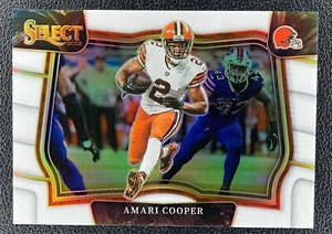 2022 Panini Select - Field Level White Prizm Amari Cooper #444 /35 Browns (SP) - Picture 1 of 3