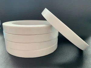 Doppelseitiges Klebeband 25 Meter 4 mm 6 mm 9 mm 12 mm Breiten 1,2,3,4,5 Rollenpackungen - Bild 1 von 9
