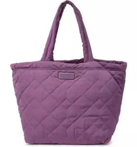 Marc Jacobs Quilted Nylon Deco Large Tote ~NWT~ Purple Gumdrop - Picture 1 of 5