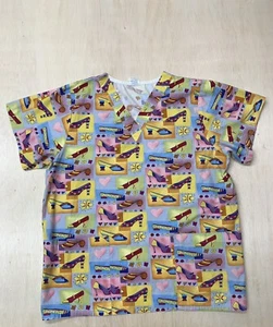 Tafford Scrub Medical Nursing Women's zise S Multi Color - Picture 1 of 4