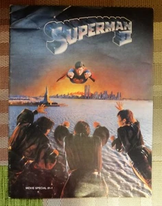 "SUPERMAN II" La Aventura Continúa 1981 - Programa de Película Original - Imagen 1 de 6