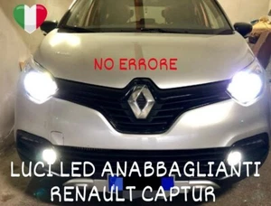 KIT LUCI LED H1 ANABBAGLIANTI PER RENAULT CAPTUR CANBUS NO ERRORE 70WATT  - Imagen 1 de 3