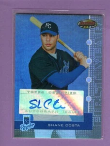 2005 Bowmans Best Autograph Shane Costa Royals - Picture 1 of 1
