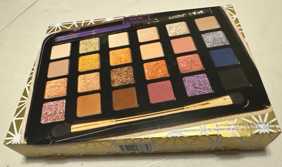 tarte Winter Wonderglam Luxe Eye Palette 100 Authentic