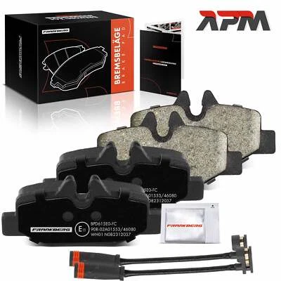 Bremsbeläge Bremsklötze Warnkontakte Sensor Hinten für Mercedes-Benz Viano W639