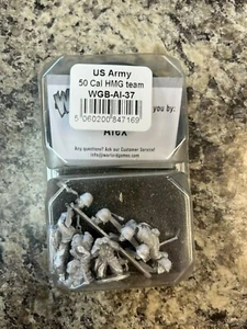 US Army 50 Cal HMG Team - Bolt Action WWII Warlord Games New! - Picture 1 of 1