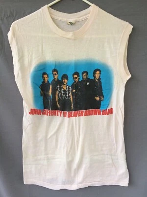 Rare John Cafferty and the Beaver Brown Band vtg shirt US Tour Rare Women's M - Image 1 of 4