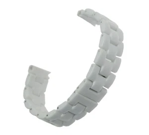 Ceramic Bracelet Wristwatch Band Strap Deployment Invisible Folding Clasp Buckle - Picture 1 of 4