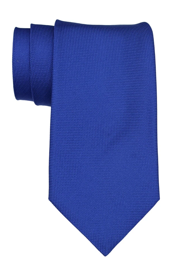 Altea Milano Blue Neat Textured Tie Made in Italy - Image 1 of 1