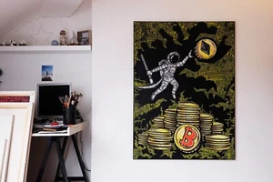 Quadro Criptografico Moderno - Ethereum 1# -PRODOTTO E CONSEGNATO IN 14 GIORNI! - Foto 1 di 2