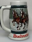 Budweiser 50th Anniversary Clydesdales Holiday Beer Stein Mug 1933-1983 RARE! for sale