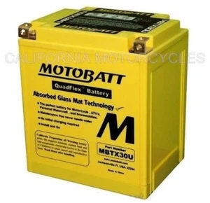 Batteria AGM Motobatt Per Harley-Davidson Touring Electra Glide Road King - Foto 1 di 2