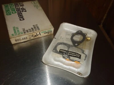 Nuevo kit de reconstrucción de carburador Carter 902-883 Solex 1 barril carburador Sol-1 Opel Foto 1 de 2