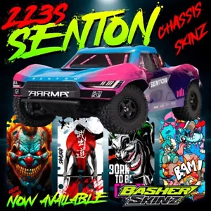 Arrma Senton 223S BLX RC Chassis Skin Protector - VIELE DESIGNS - Aufkleber - Bild 1 von 17