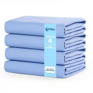 Ultra Absorbent Washable Underpads, Reusable Waterproof Incontinence Bed Pads - Picture 1 of 9
