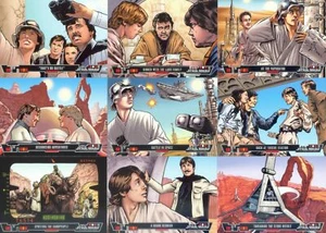 2013 Star Wars Illustrated A New Hope You Elige la tarjeta base Termina tu conjunto - Imagen 1 de 100