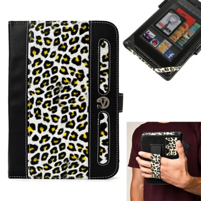 Leopard Full Coverage Tablet Cover Case For 7" Samsung Galaxy J / Lenovo Tab M7 - Image 1 of 4