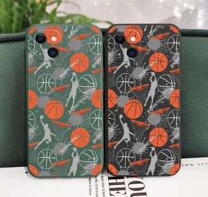 Basketball Basket Ball Soft Coque Cover Case For Iphone 15 Pro Max 14 13 12 11 - Photo 1 sur 5