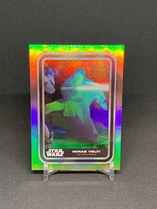 2023 Topps Flagship Minas Velti 48 Star Wars Obi-Wan Kenobi Holo Foil - Foto 1 di 2