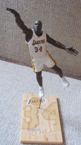 2002-03 McFarlane Basketball Series 2 Shaquille O'Neal Los Angeles Lakers White Cover