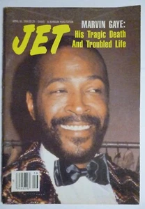MARVIN GAYE His Tragic Death and Troubled Life April 16 1984 JET MAGAZINE Apr - Picture 1 of 1