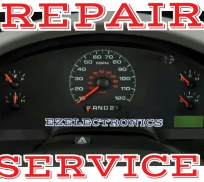 INSTRUMENT CLUSTER REPAIR SERVICE FOR 1999-2008 FORD F150 TO F450 EXPEDITION - Image 1 of 3