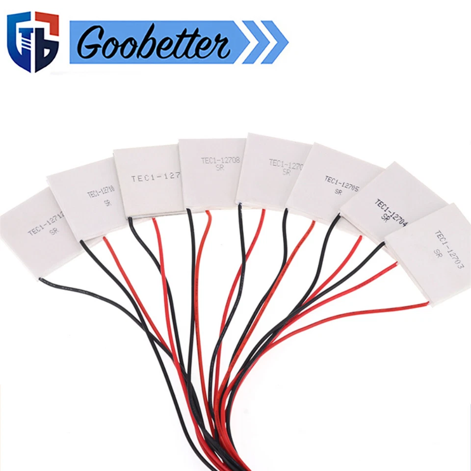 Heatsink Thermoelectric Cooler Cooling Peltier Plate Module 40x40mm 12V/24V - Image 1 of 1