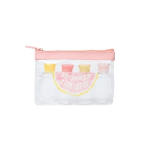Miamica 4 Set TSA Compliant Travel Toiletry Bag Carry On Case Assorted Bottles - Bild 1 von 10