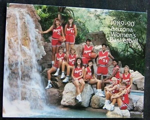 Arizona Wildcats 1989-90 Mujer Baloncesto Media Guide - Imagen 1 de 1