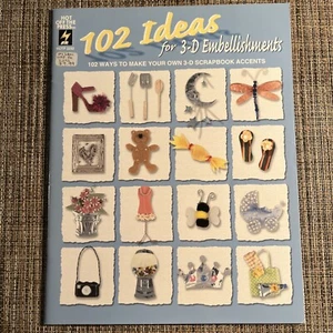 102 Ideen für 3-D Verzierungen von Hot Off the Press Sammelalbum Akzente - Bild 1 von 8