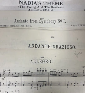 Diverse Noten. - Bild 1 von 2