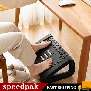 Comfort Adjustable Footrest Under Desk Office Footrest Massage Footrests X7Z3 - Picture 1 of 15