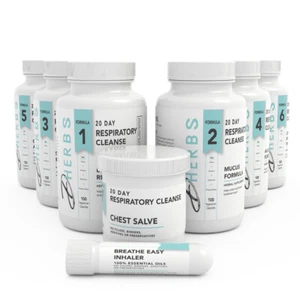 Dherbs Respiratory Cleanse And Regimen - Picture 1 of 1
